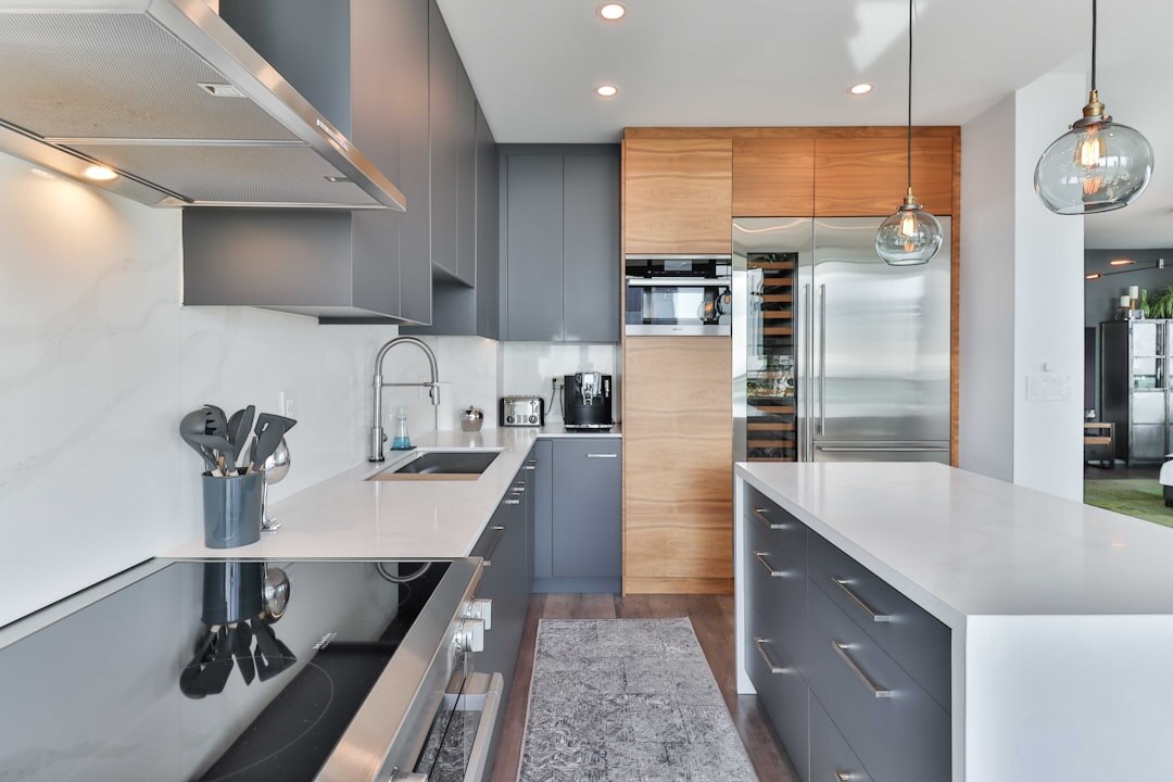 kitchen in celebrity home