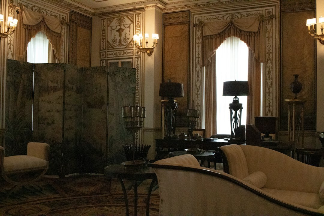 luxury celebrity living room interior